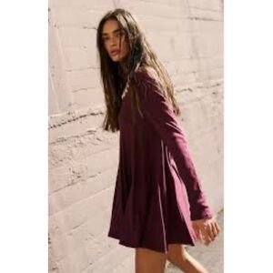 Free People Beach Long Sleeve Dress